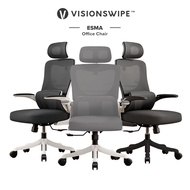 (VISIONSWIPE™) ESMA Office Chair - Office Chairs / Study Chair / Gaming Chair / GRETA Mat