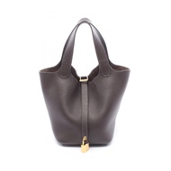 【二手】愛馬仕 HERMES 手提包 Picotin Lock PM Ebene Ebene 其他 Picotin Lock PM Ebene 女士二手 A