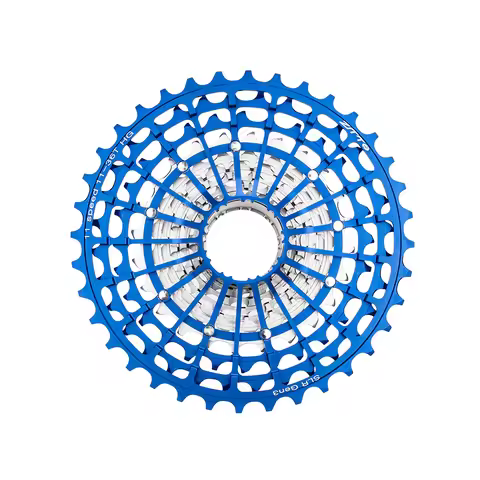 ZTTO Ultralight Road Bike Cassette 11 12 Speed 11-28/30/32/34/36T HG Freewheel ULT Blue-silver Grave