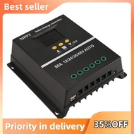 80A MPPT/PWM 12V/24V/36V/48V Solar PV Battery Charger with LCD & Dual USB