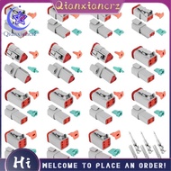 140Pcs Deutsch DT Series Waterproof Wire Connector Kit DT06-2/3/4/6S DT04-2/3/4/6P Automotive Sealed