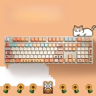 Stardew Valley Keycaps 130 Keys Cherry Profile PBT Wooting Aula F75 Mechanical Keycap Dye Sublimatio