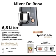 Mixer De Rosa Signora + Hadiah + Resep