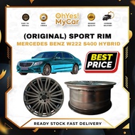 MERCEDES BENZ RIM CAR ACCESSORIES KERETA SERVICE ORIGINAL RIM MERCEDES W222 S400 HYBRID CAR RIMS SET