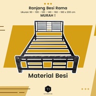 Ranjang Besi / Tempat Tidur Besi / Divan Besi / Single Bed Minimalis