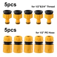 [Ready stock] Royallady029  3/4 &amp; 1/2 Inch Graden Hose Tap Threaded Connector Tap Adapter &amp; Quick Fitting