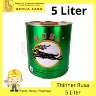 THINNER RUSA 5 LITER / TINER RUSA / PENGENCER CAT 5 LITER PROMO