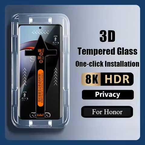 One-click Installation Tempered Glass For Honor Magic 6 5 4 Ultimate Screen Protector Honor X50 Pro 