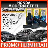 (100% ORIGINAL) CAT OLES PENGHILANG BARET MOBIL HONDA MODERN STEEL METALIC ABU-ABU METALIK JAZZ MOBI