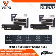 KLEVV BOLT X 32GB(2x16GB) DDR4 3600 CL18 /16GB( 2x8GB) DDR4 3600  CL18 Desktop Memory RAM