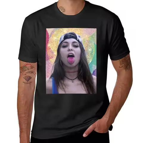 Riley Reid T-Shirt Short Sleeve Tee New Edition Anime Clothes Summer Top Mens Graphic T-shirts Funny