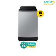 ·SAMSUNG TOP LOAD WASHING MACHINE 15KG WA15CG5441BYST เทา One