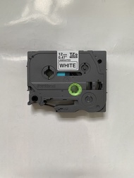Brother 標籤機 PT-D200 原裝標籤帶 Tape 白底黑字 Black in White 12mm