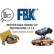 100% FBK PROTON SAGA ISWARA 12V WIRA 1.3 1.5 REAR BRAKE SHOE FK6712A