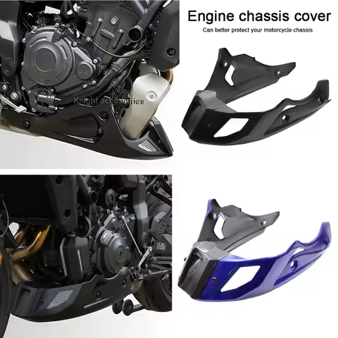 Motorcycle Accessories For MT07 MT-07 MT 07 2020-2025 Belly Pan Lower Engine Chassis Guard Decorate