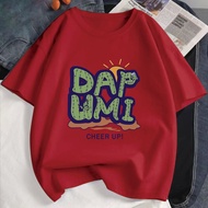 Korean popular dalam T-shirt wanita leher bulat T-shirt fashionable short sleeved T-shirt casual man