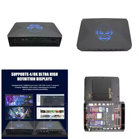 【CHIMU HOME】 Mini PC Core i9-13900HX RTX 3060 12GB 24-Core DDR5 RAM