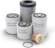 Maintenance Filter Kit Fit for Kubota B26 B7500 B7510 B7610 B2410 D HST OE# HH150-32094, 6A320-59930