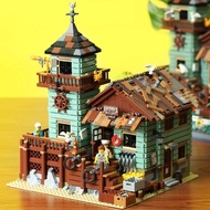 Bucket House Compatible Lego Building Blocks Assembling Huge Toy Model Building House Puzzle Male/hg