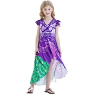 Ready Stock Fast Shipping Christmas Girls Costumes Descendants3 Descendants 3 Dress cos Costume Irre