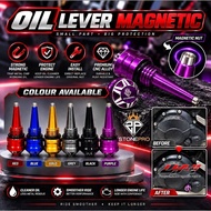 LCV8 Y15ZR Y16 STONEPRO MAGNETIC ENGINE OIL LEVER 4T OIL CAP OIL NUT R15 RS150 LC135 NMAX NVX VARIO