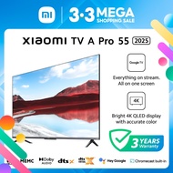 Xiaomi TV | A Pro 55 Inch 2025 | FREE Installation |4K UHD | QLED Display | 60Hz | Google TV | Googl