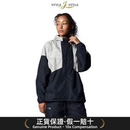 (日本平行進口)UNDER ARMOUR-Under Armour（Ladies）网状编织晒拉链连帽衫1388194 001飞机恤