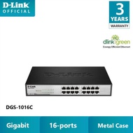 D-Link 16-Port Gigabit Unmanaged Switch DGS-1016C