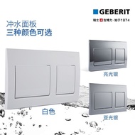 Jundishijia Bathroom Parts GEBERIT GEBERIT Toilet Tank Accessories Hidden In-Wall Type Water Tank Panel Flush Button Press Board Wall-Mounted Toilet Alpha15 Button Board Dedicated