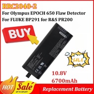 RRC2040-2 10.8V 6700mAh Replacement Battery for Olympus EPOCH 650 Flaw Detector for FLUKE BP291 for 
