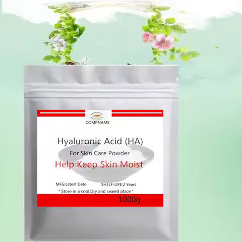 High-Quality 50g-1000g Hyaluronic Acid Powder HA for Skin Whitening ,Suitable for global distributor