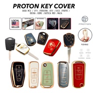 Proton Saga 2022 MC2 Waja X70 X50 Gen2 Persona Iriz Saga Flx Blm Car Key Cover Keyless Remote TPU Ke