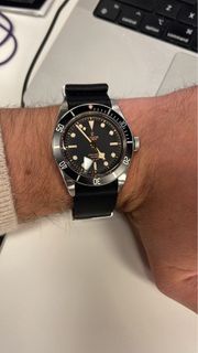 BBN Tudor Black Bay Rose Smiley Model 79220N