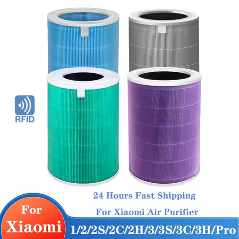 Air Purifier Filter For Xiaomi Air Purifier Mi 2/1/2S/3/ 3H/Pro Air Purifier H13 Carbon HEPA Filter