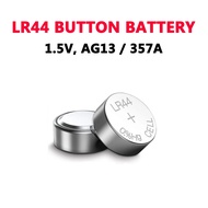 LR44 Button Cell Battery 1.5V Alkaline Cell Batteries AG13 357A 0%Hg For Calculator Watch Clock Toys