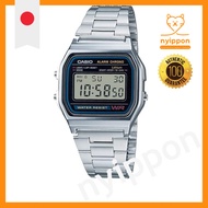 Casio Standard Wristwatch Black Men's A158WA-1JF