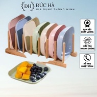 Safe barley plastic plates and plates - SET of 8 lands (4 Shallow + 4 Deep) 4 colors, safe bioplasti