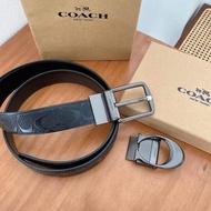 120 cm COACH_Belts  Men Belts Genuine Leather Luxury Strap Male Belt For Man With Box and Paper Bag