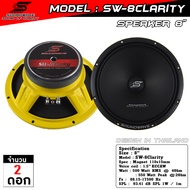 ลำโพง 8 นิ้ว SW-8Clarity | SOUNDWAVE ดอกลำโพงรถยนต์ โมแรง ประกอบไทย ลำโพงเสียงกลางรถยนต์