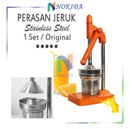 Nokida Fruit Juicer 1 Set / Perasan Jeruk Lemon / Alat Peras Sari Buah / Press Hand Juicer