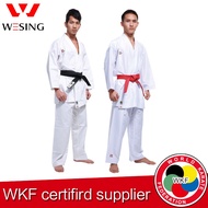 Wesing Karate Uniform Gi Kumite Adult Children Karate Uniform WKF Approved Kata Gi For Training Comp