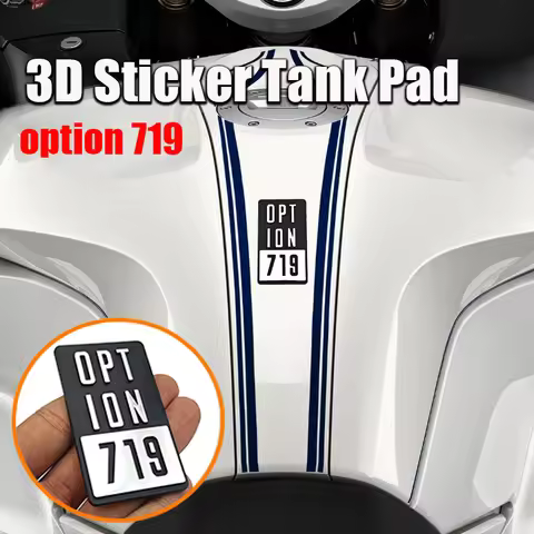 For BMW R1300GS F900GS R18 R1200GS LC R1250GS F850GS F900R/XR S1000R R1250RT K1600B 3D Sticker Tank 