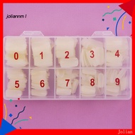 [JM] 500Pcs/Box Smell-less Fake Nails Exquisite