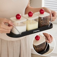 4-In-1 Kitchen Spices Seasoning Box Spice Rack Spice Jar Spice Rack Home Wall Storage Rack