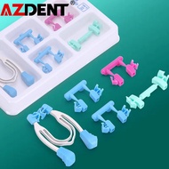 Azdent Dental Matrix Sectional Contoured Metal Spring Clip Rings Clamps Wedges Alat Doktor