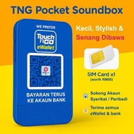 [PERCUMA SIMCARD   ] TNG Pocket Soundbox + SIM (1 Tahun) TNG Soundbox Touch N Go Soundbox – Sesuai u