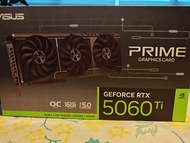(sold) ASUS GeForce RTX 5060 Ti 16GB OC 顯示卡