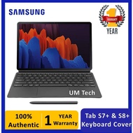 Samsung Keyboard Cover for Tab S8+ / S8 / S7+ / S7 / S7 FE / A7 / Tab A7 | 1 Year Samsung Warranty |