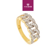 HABIB Diamond Ring in 375/9K Yellow Gold 274181025(YG)