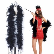 2M Party Costume Party Decoration Fluffy Wedding Supplies Apparel Fabric Feathers Feather Boa Strip